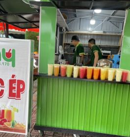 Nước ép thơm + dưa hấu