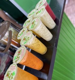 Nước ép ổi + cóc 